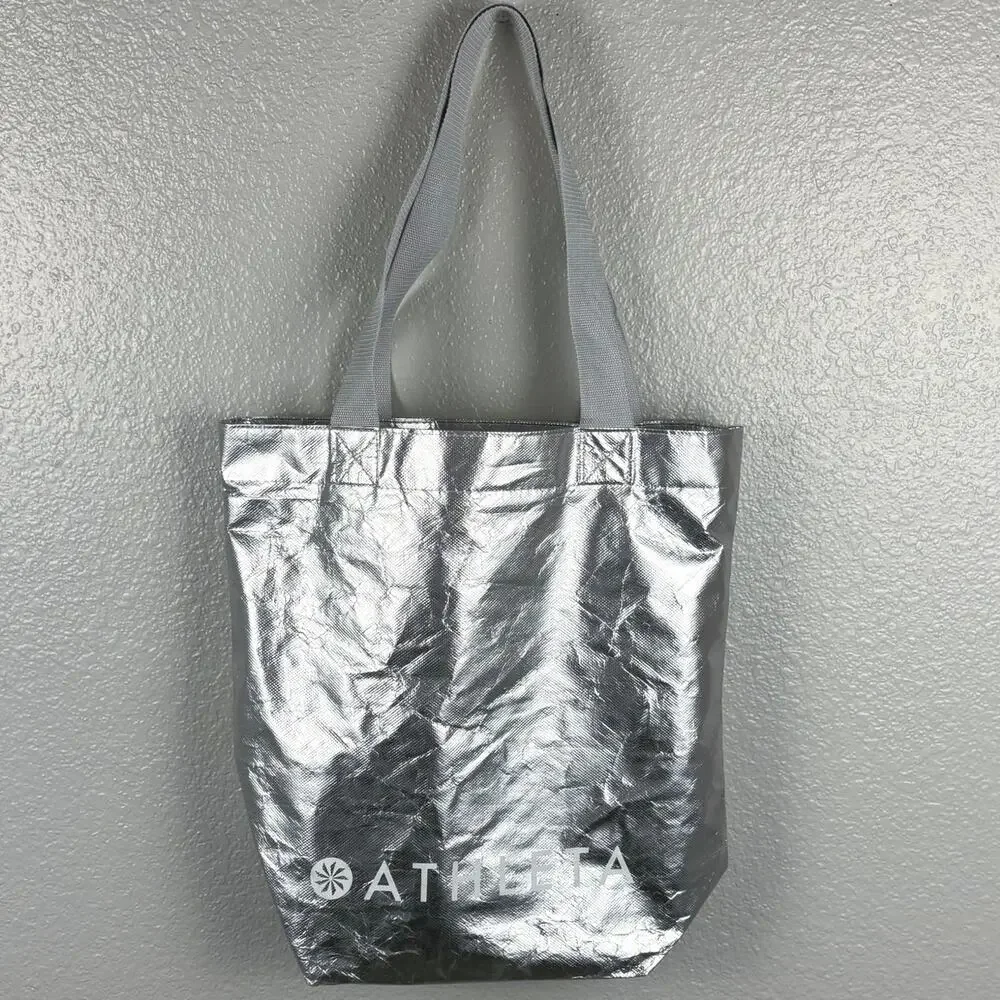 Athleta silver shoulder